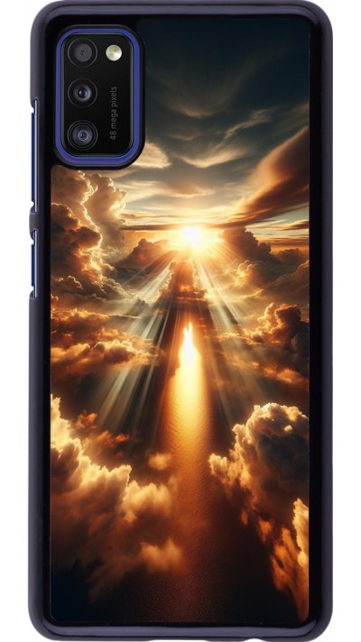 Samsung Galaxy A41 Case Hülle - Himmelsleuchten Zenit