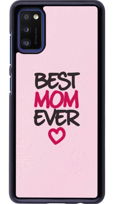 Samsung Galaxy A41 Case Hülle - Mom 2023 best Mom ever pink