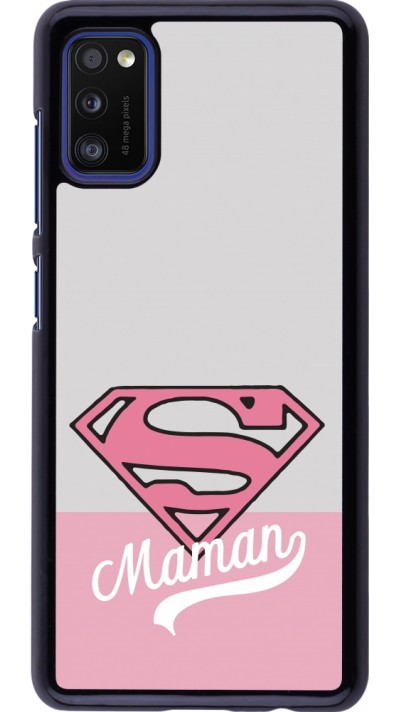 Samsung Galaxy A41 Case Hülle - Mom 2024 Super hero maman