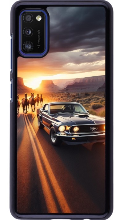 Samsung Galaxy A41 Case Hülle - Mustang 69 Grand Canyon