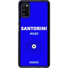 Samsung Galaxy A41 Case Hülle - Pop Summer Destination Santorini