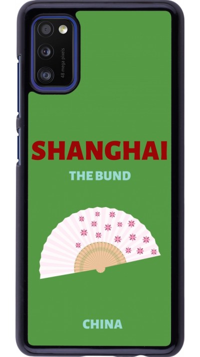 Samsung Galaxy A41 Case Hülle - Pop Summer Destination Shanghai