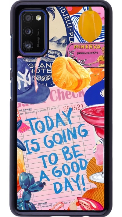 Samsung Galaxy A41 Case Hülle - Preppy Today is Going to be a good day