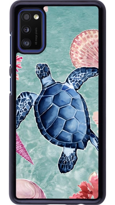 Samsung Galaxy A41 Case Hülle - Preppy Turtle