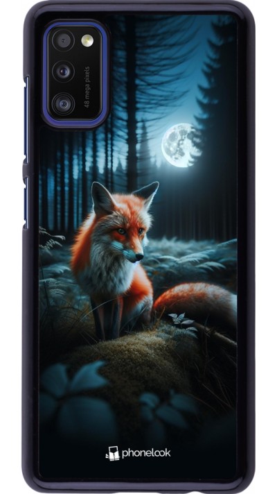 Samsung Galaxy A41 Case Hülle - Fuchs Mond Wald