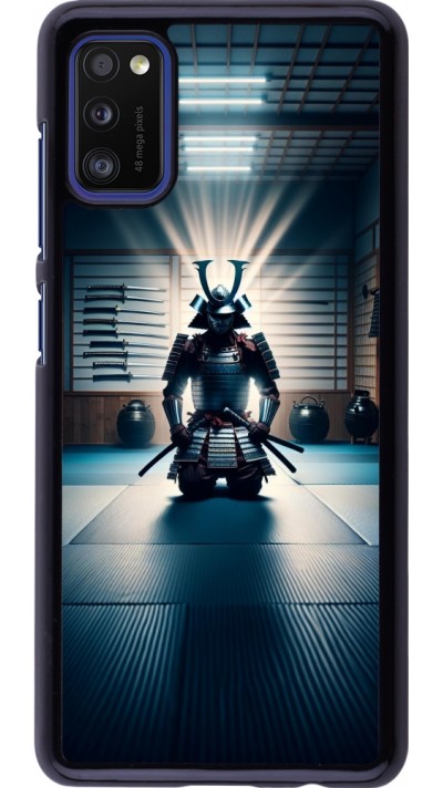 Samsung Galaxy A41 Case Hülle - Samurai im Gebet