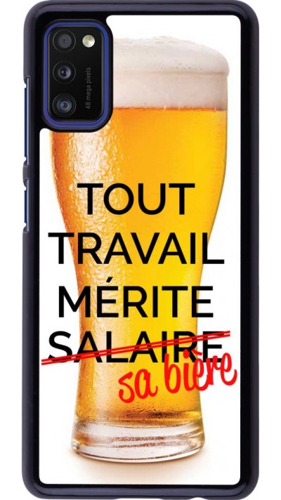 Hülle Samsung Galaxy A41 - Tout travail mérite sa bière