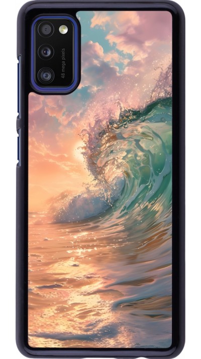 Samsung Galaxy A41 Case Hülle - Wave Sunset