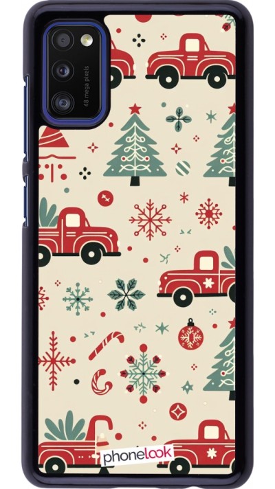 Coque Samsung Galaxy A41 - Noël 2024 Camion Sapin