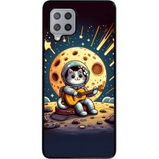 Samsung Galaxy A42 5G Case Hülle - AstroKatze RockMond