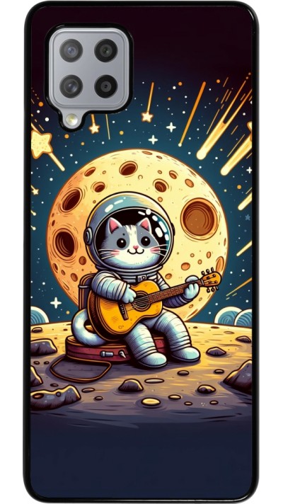 Samsung Galaxy A42 5G Case Hülle - AstroKatze RockMond