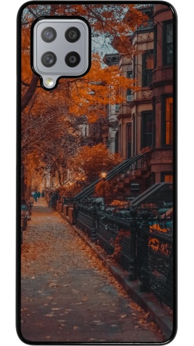 Samsung Galaxy A42 5G Case Hülle - Autumn 2024 city