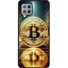 Samsung Galaxy A42 5G Case Hülle - Bitcoin Stehen