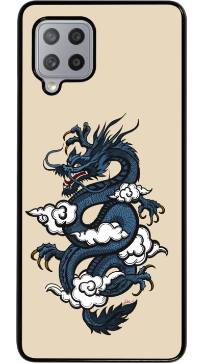 Samsung Galaxy A42 5G Case Hülle - Blue Dragon Tattoo