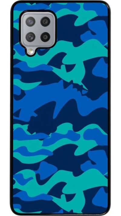 Hülle Samsung Galaxy A42 5G - Camo Blue