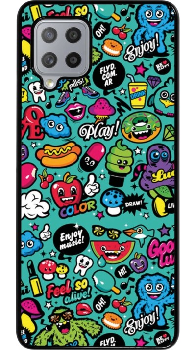 Samsung Galaxy A42 5G Case Hülle - Cartoons old school