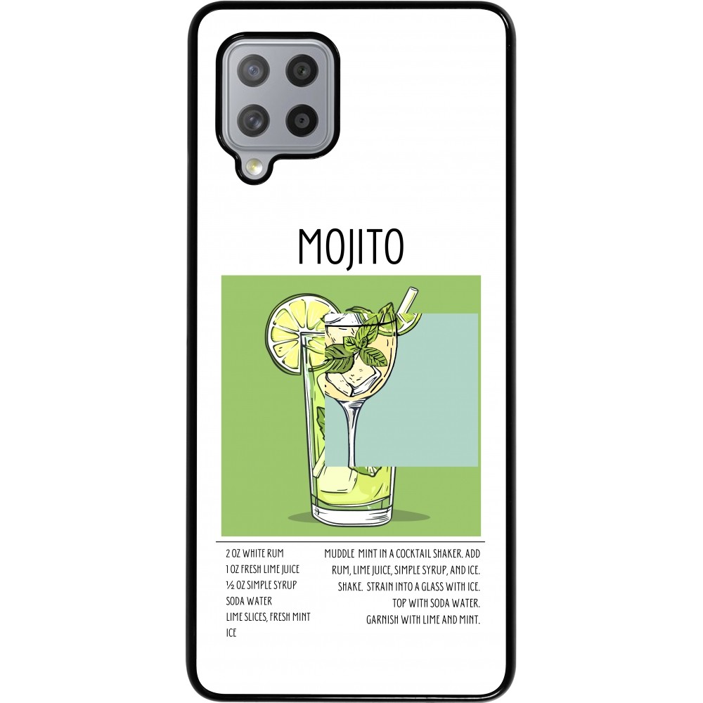 Samsung Galaxy A42 5G Case Hülle - Cocktail Rezept Mojito