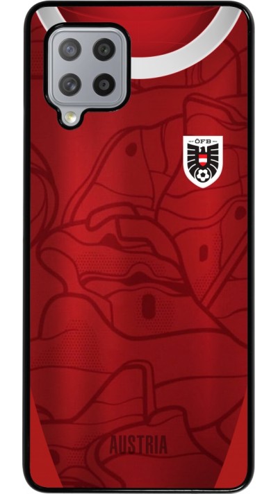 Samsung Galaxy A42 5G Case Hülle - Austria personalisierbares Fussballtrikot