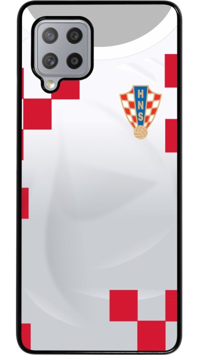 Samsung Galaxy A42 5G Case Hülle - Kroatien 2022 personalisierbares Fussballtrikot