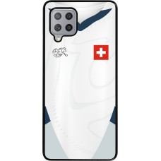 Samsung Galaxy A42 5G Case Hülle - Schweiz Away personalisierbares Fussballtrikot