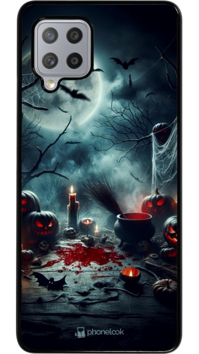 Samsung Galaxy A42 5G Case Hülle - Halloween 2024 Dunkler Mond