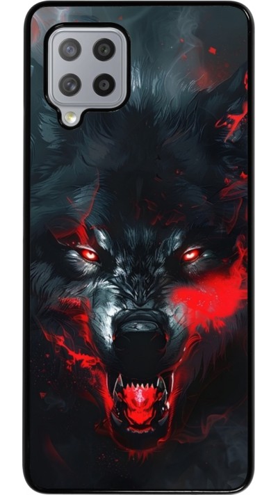 Samsung Galaxy A42 5G Case Hülle - Halloween 2024 mad werewolf