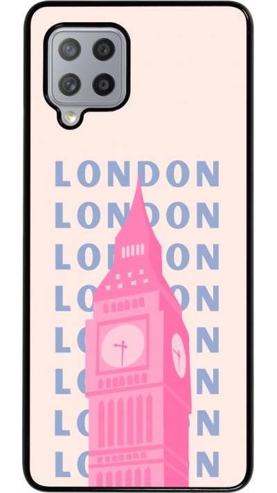 Samsung Galaxy A42 5G Case Hülle - London Pink Print