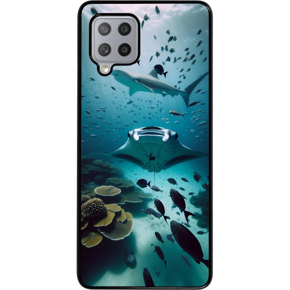 Samsung Galaxy A42 5G Case Hülle - Manta Lagune Reinigung