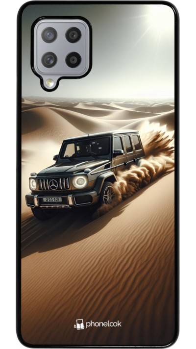 Samsung Galaxy A42 5G Case Hülle - Mercedes G Drift Wueste