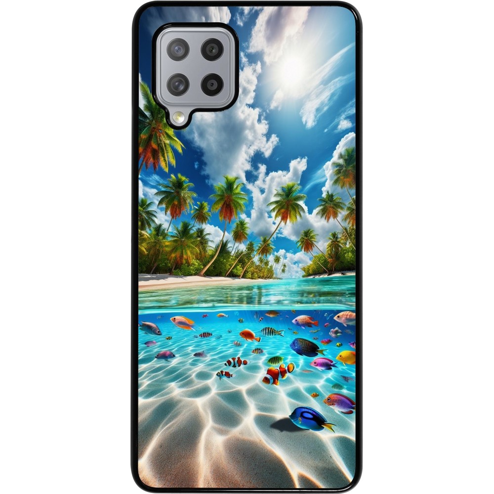 Samsung Galaxy A42 5G Case Hülle - Strandparadies