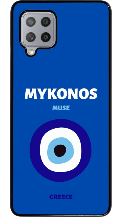 Samsung Galaxy A42 5G Case Hülle - Pop Summer Destination Mykonos