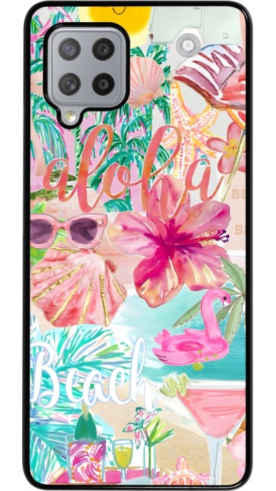 Samsung Galaxy A42 5G Case Hülle - Preppy Collage Aloha