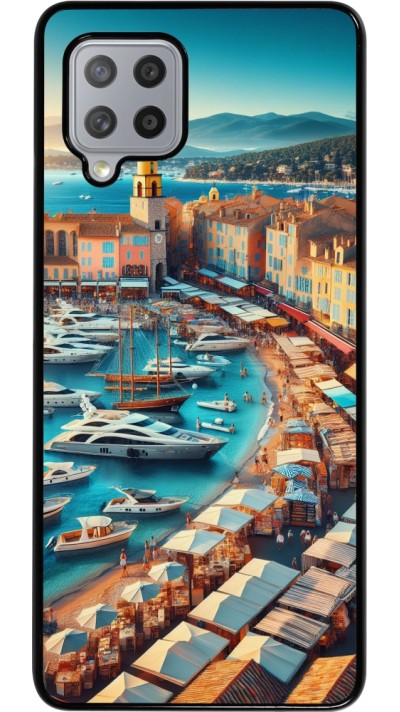 Samsung Galaxy A42 5G Case Hülle - Saint-Tropez Strand