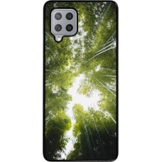 Samsung Galaxy A42 5G Case Hülle - Spring 23 forest blue sky