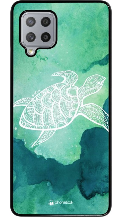 Hülle Samsung Galaxy A42 5G - Turtle Aztec Watercolor