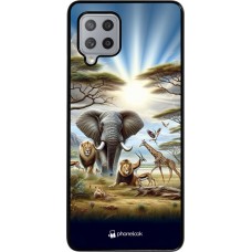 Samsung Galaxy A42 5G Case Hülle - Afrikanisches Wildleben