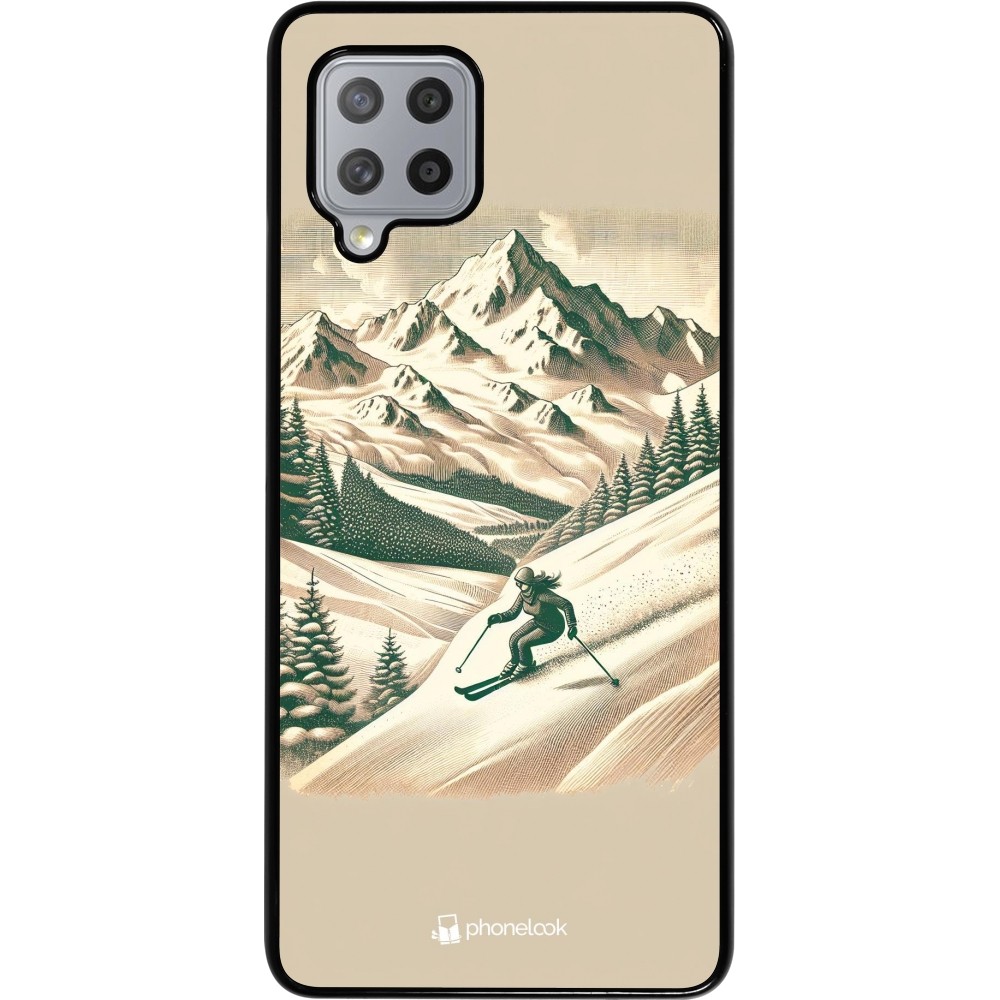 Samsung Galaxy A42 5G Case Hülle - Vintage Skiberg