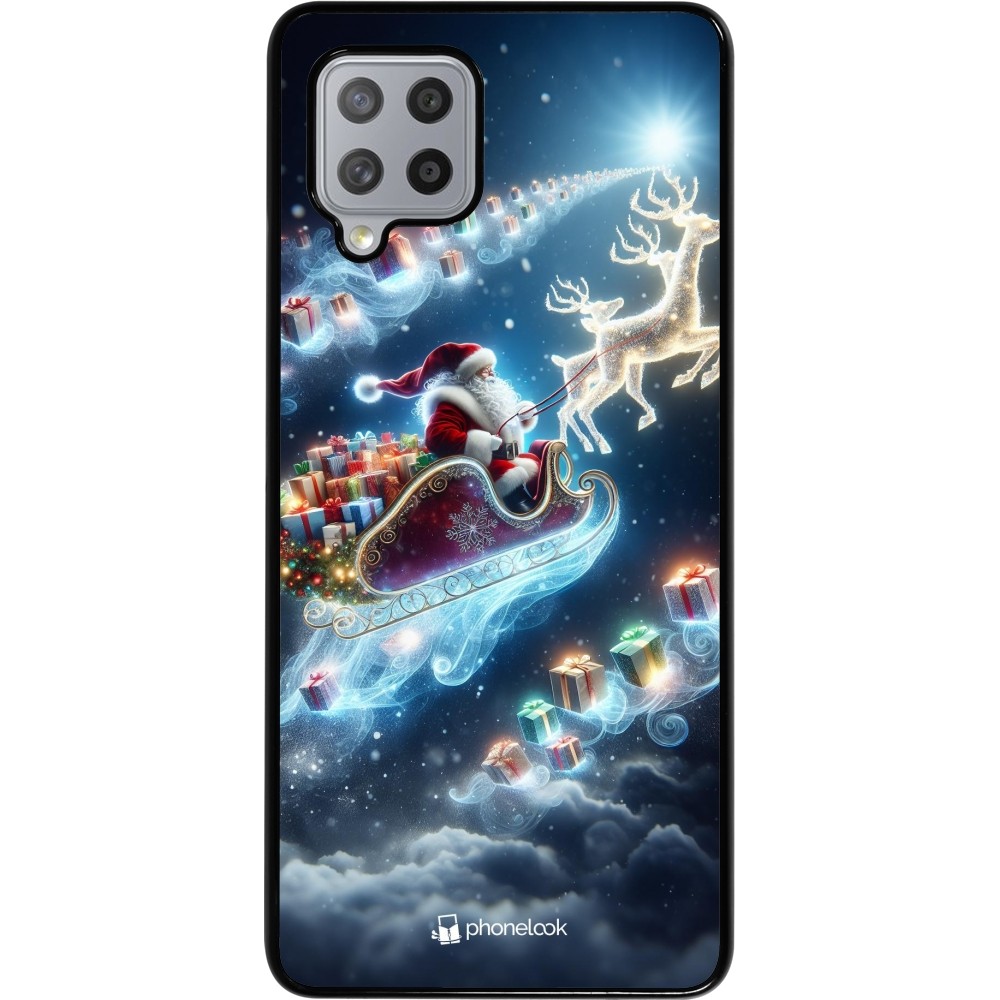 Samsung Galaxy A42 5G Case Hülle - Weihnachten 2023 Verzauberter Weihnachtsmann