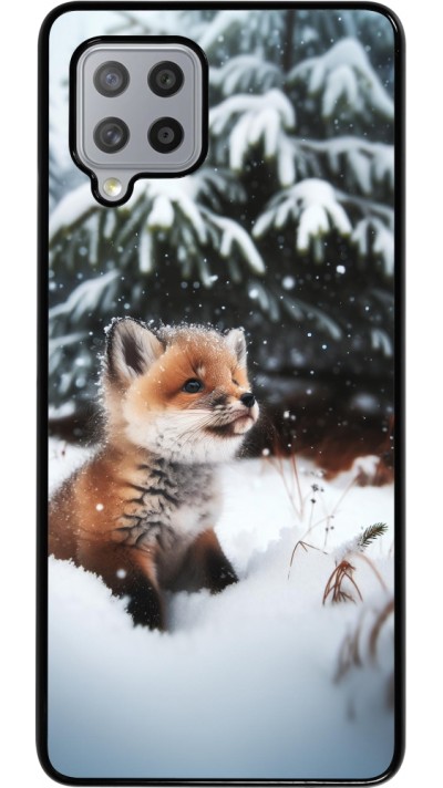 Samsung Galaxy A42 5G Case Hülle - Weihnachten 2023 Fuechslein Tanne