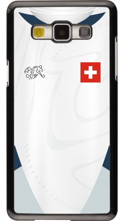 Coque Samsung Galaxy A5 (2015) - Maillot de football Suisse Extérieur personnalisable