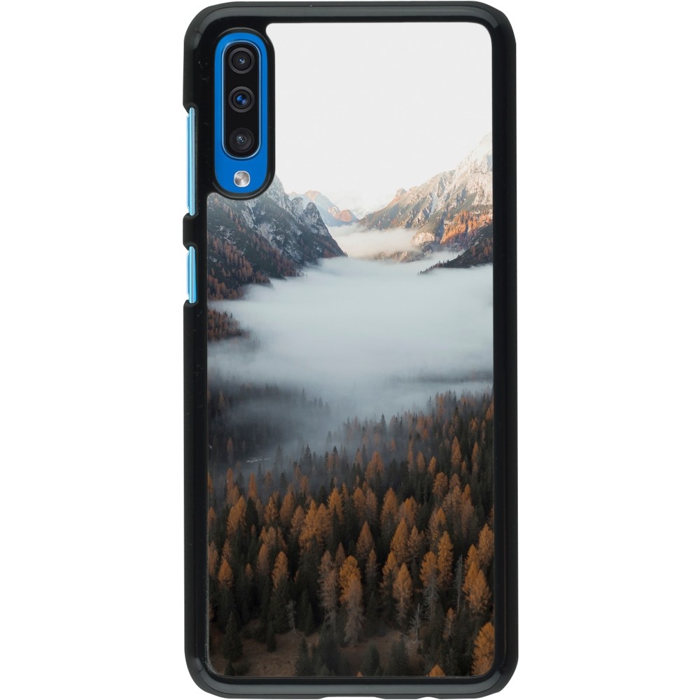 Samsung Galaxy A50 Case Hülle - Autumn 22 forest lanscape