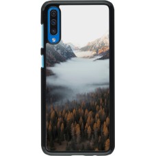 Samsung Galaxy A50 Case Hülle - Autumn 22 forest lanscape