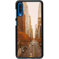 Samsung Galaxy A50 Case Hülle - Autumn 2024 New York city