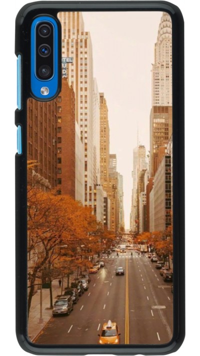 Samsung Galaxy A50 Case Hülle - Autumn 2024 New York city