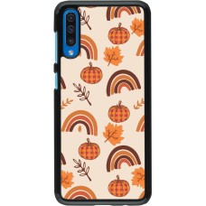 Samsung Galaxy A50 Case Hülle - Autumn 2024 rainbow