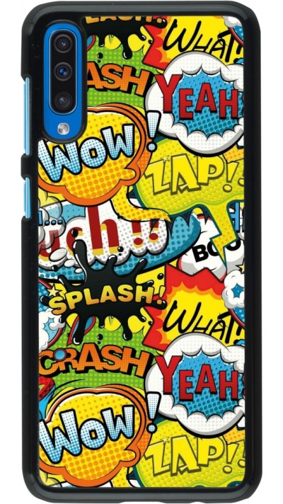 Samsung Galaxy A50 Case Hülle - Cartoons slogans