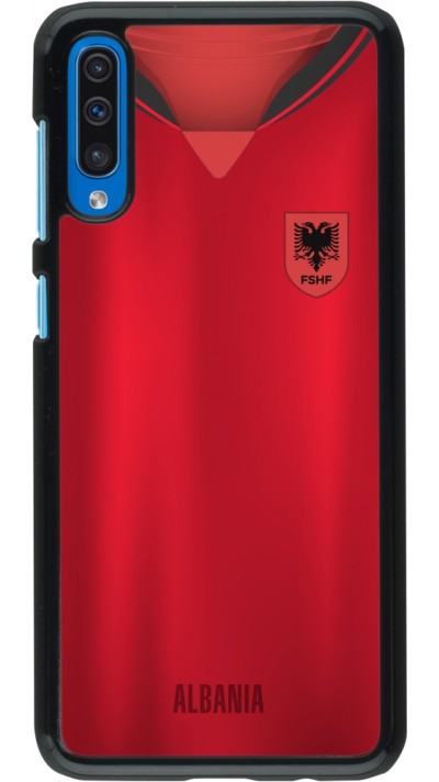 Coque Samsung Galaxy A50 - Maillot de football Albanie personnalisable