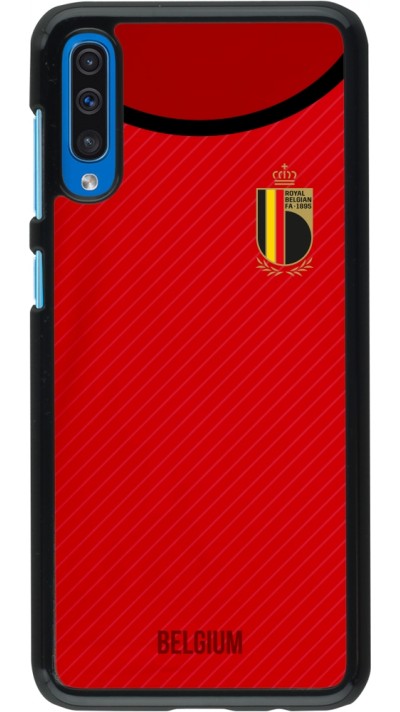 Samsung Galaxy A50 Case Hülle - Belgien 2022 personalisierbares Fußballtrikot