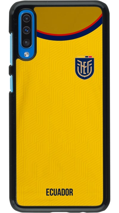 Samsung Galaxy A50 Case Hülle - Ecuador 2022 Fußballtrikot