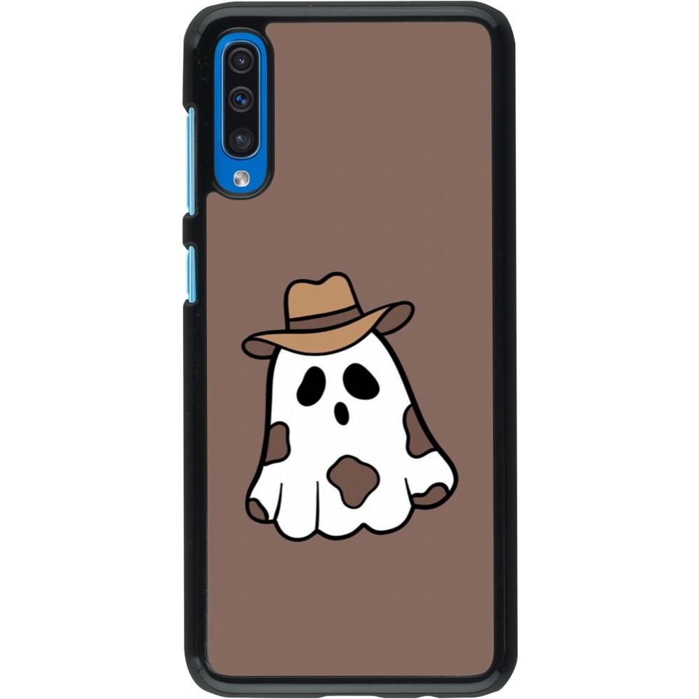 Samsung Galaxy A50 Case Hülle - Halloween 2024 cowboy ghost